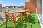 Dvoupodlažní apartmán Deluxe s terasou