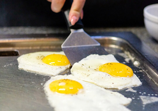 Breakfast chef at your service